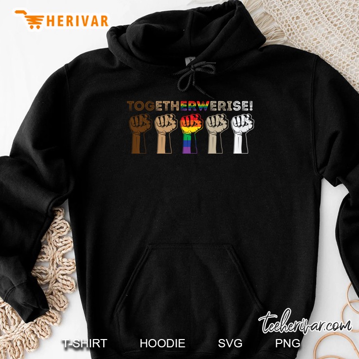 Together We Rise - Black Lives Matter Hooded Mugs