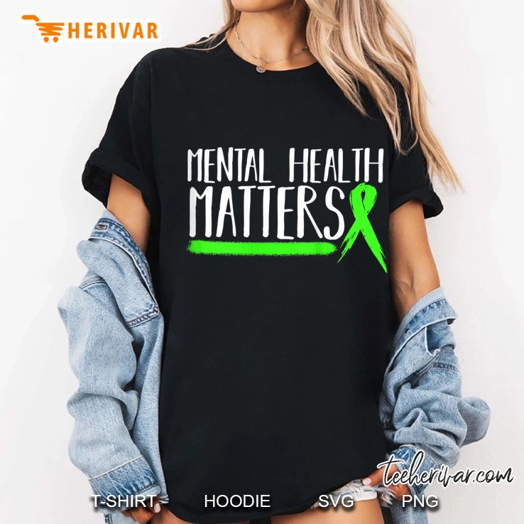 Womens Mental Health Matters Gift For Mental Health Awareness Tank Top Hoodie