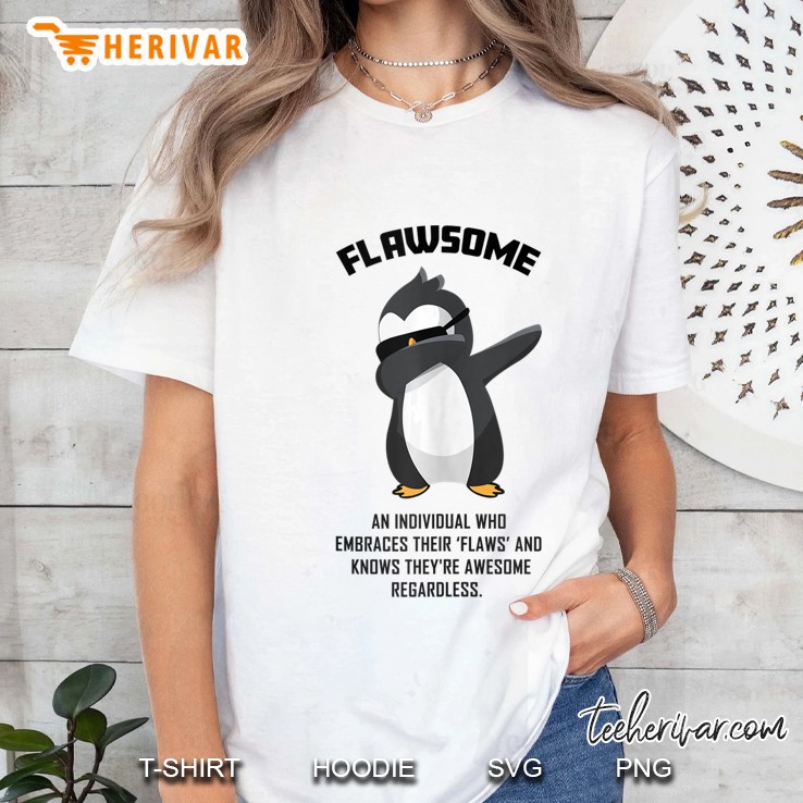 Dabbing Penguin - Funny Flawsome Penguin Gift Tank Top Hoodie