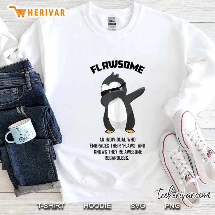 Dabbing Penguin - Funny Flawsome Penguin Gift Tank Top Mugs