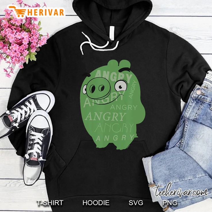 Angry Birds 2 Pig Silhouette Hoodie
