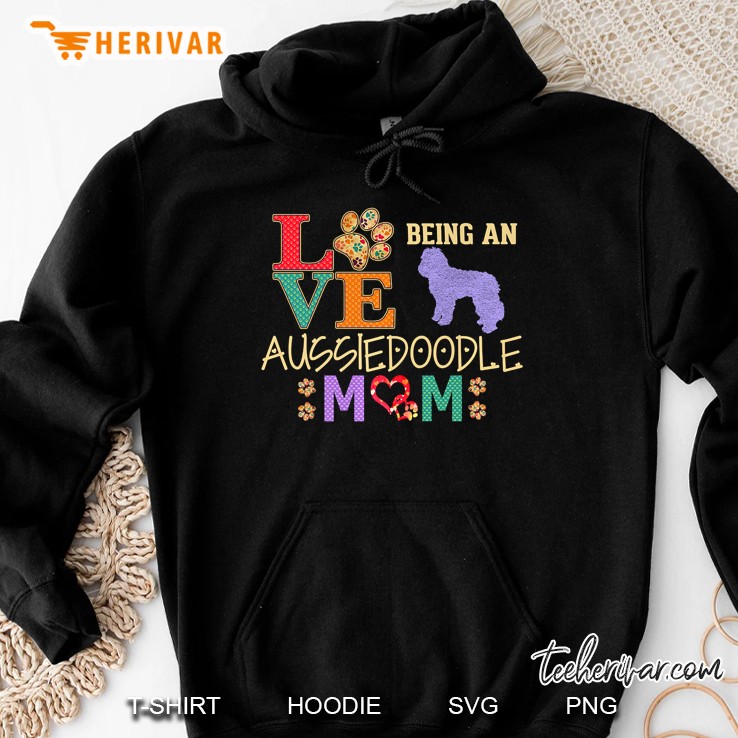Aussiedoodle Mom Gifts For Aussiedoodle Dog Lovers Hoodie