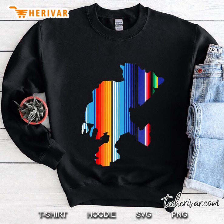 Cute Mexican Blanket Saltillo Zacatecas Mexico Sweatshirt