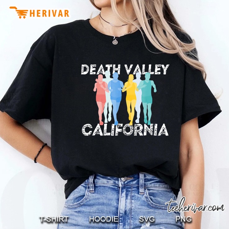 Death Valley California Runner Marathon Hoodie