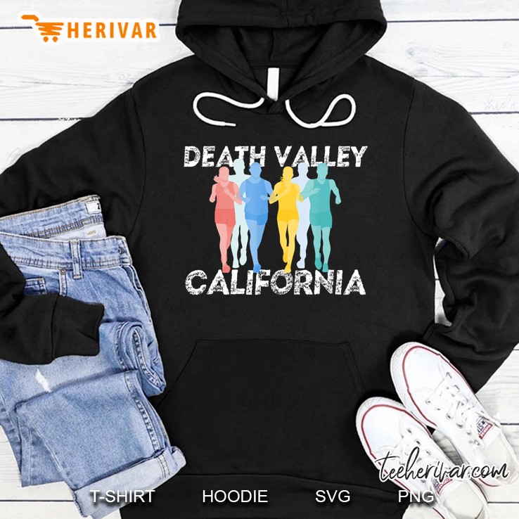 Death Valley California Runner Marathon Mugs