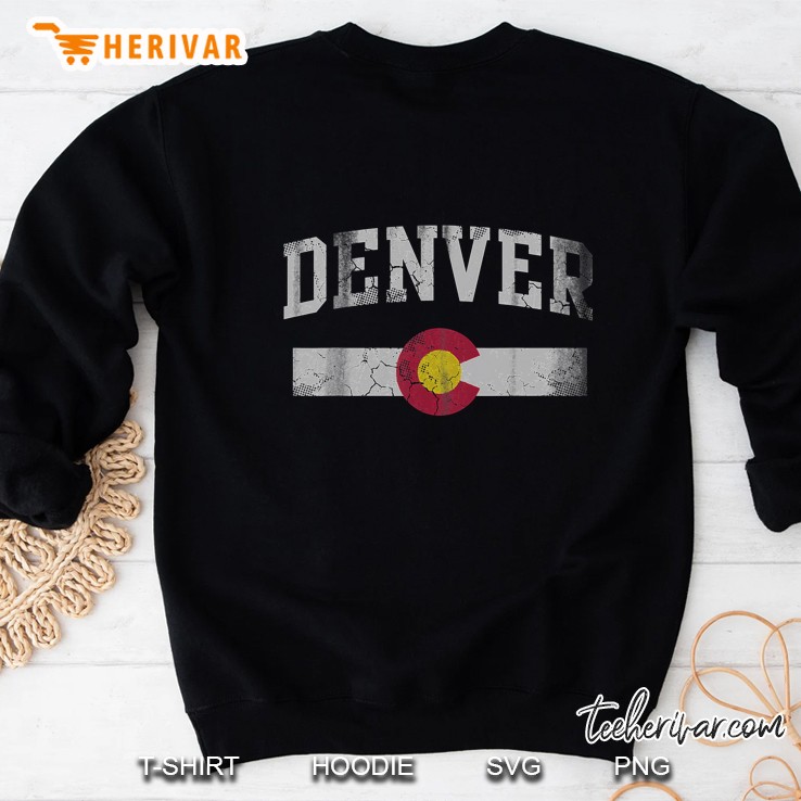 Denver Colorado Retro Mile High Men Women Kids Sweatshirt