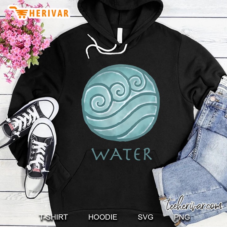 Nickelodeon Avatar The Last Airbender Painted Water Element Pullover Hoodie