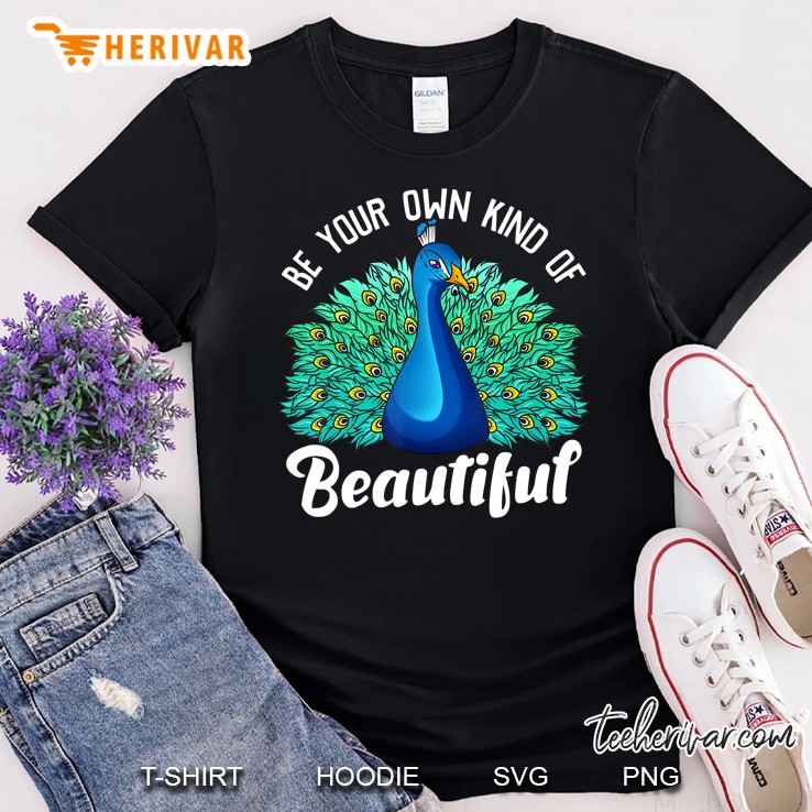 Peacock Inspirational Quote Shirt