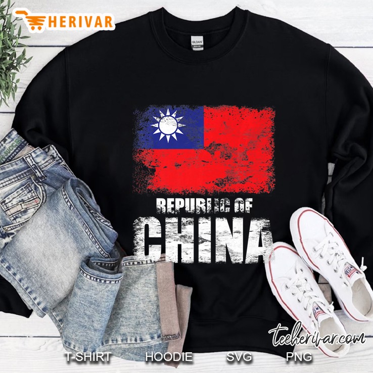 Taiwan Flag Republic Of China Roc Flag Sweatshirt