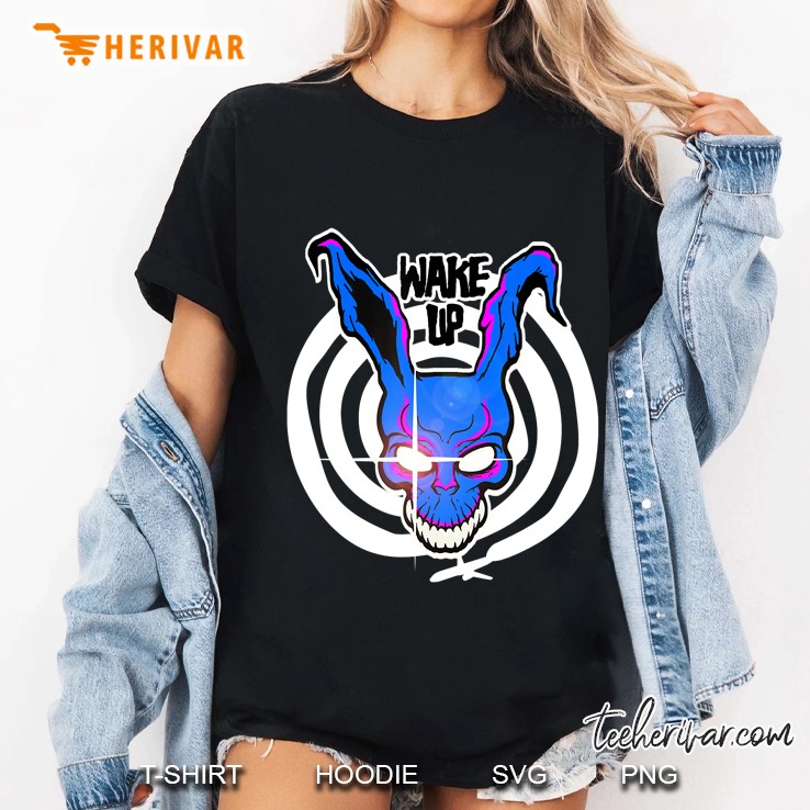 Wake Up Frank The Bunny Ladies Tee