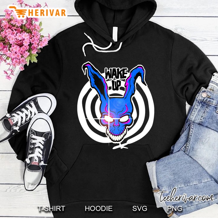 Wake Up Frank The Bunny Hoodie