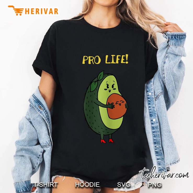 Womens Pro Life Shirt I Expecting Mother Gifts I Pregnant Avocado Hoodie