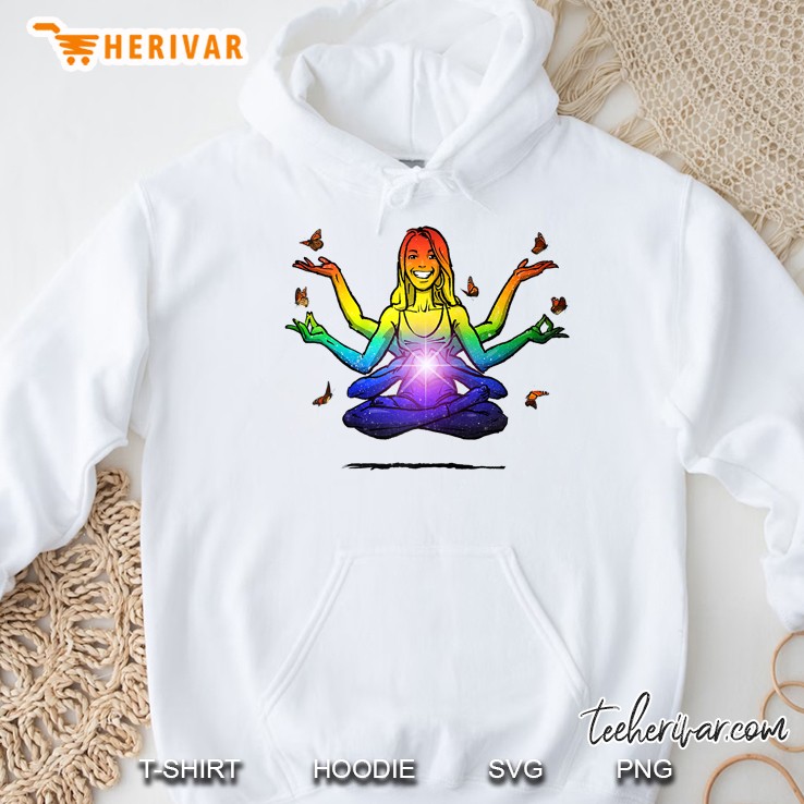 Krisnu Vishnu Yoga Pose Om Karma Raglan Baseball Tee Hoodie