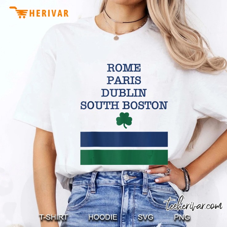 Rome, Paris, Dublin, South Boston Tank Top Ladies Tee