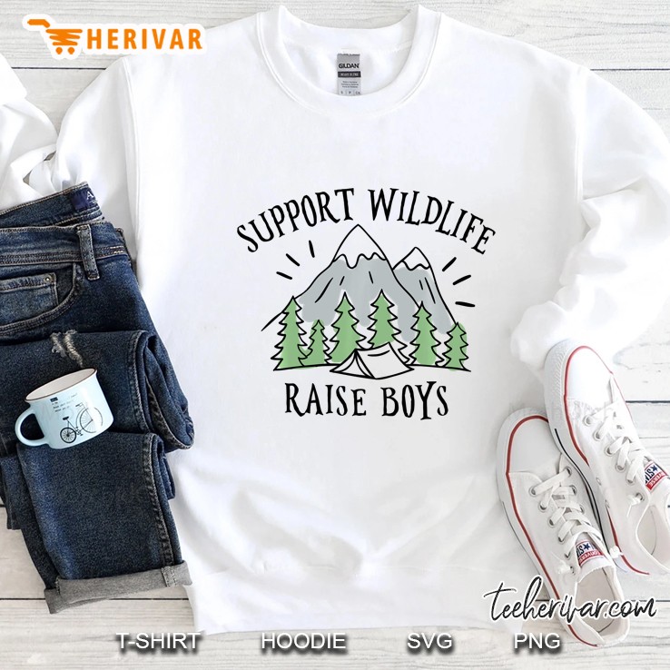 Support Wildlife Raise Boys Mugs