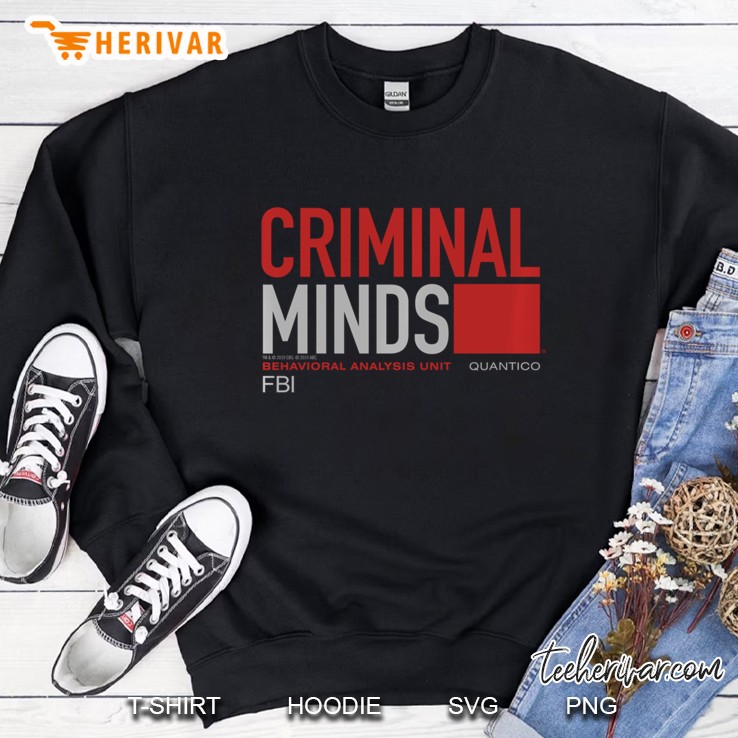 Criminal Minds Bau Quantico Sweatshirt