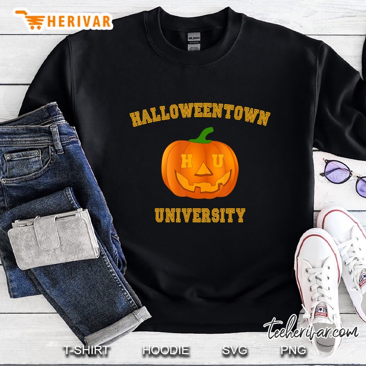 Halloweentown University Pumpkin For Treat Or Trick Sweatshirt