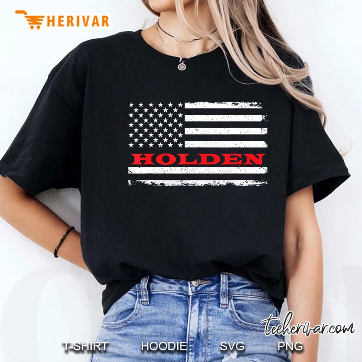 Missouri American Flag Holden Usa Patriotic Souvenir Ladies Tee