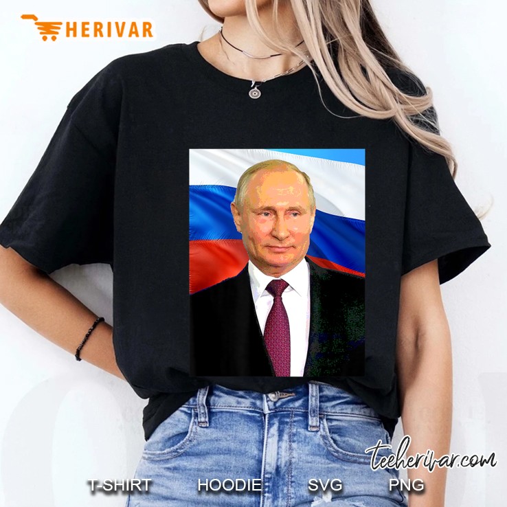 Putin Portrait Ladies Tee