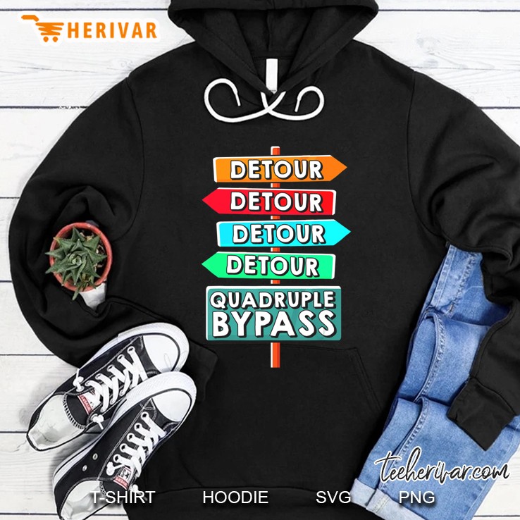 Quadruple Bypass Heart Surgery Hoodie