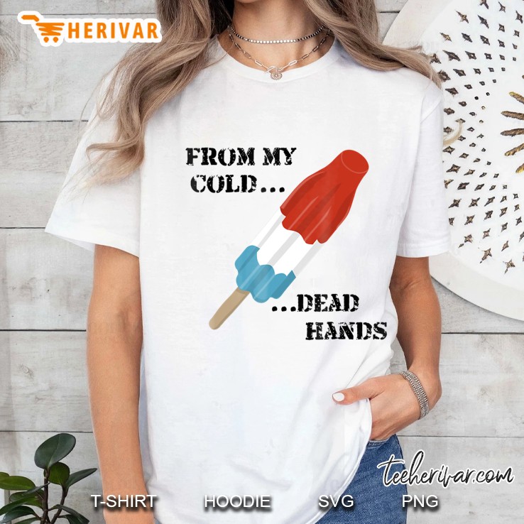 From My Cold Dead Hands Rocket Pop Tee Hoodie