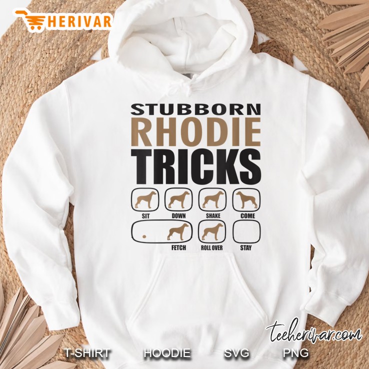 Womens Rhodesian Ridgeback Design For Passionate Dog Lovers V-Neck Hoodie