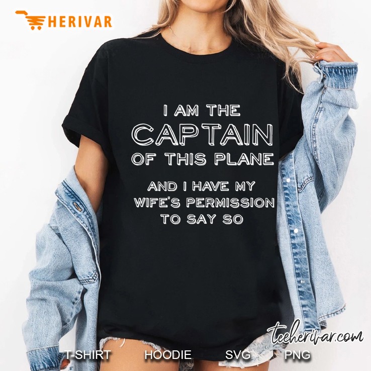 Airplane Captain Funny Airline Captain Hoodie