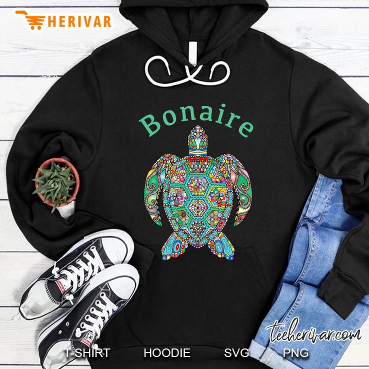 Bonaire Tribal Turtle Hoodie