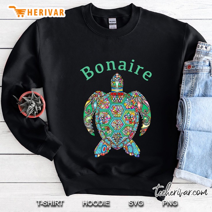 Bonaire Tribal Turtle Sweatshirt
