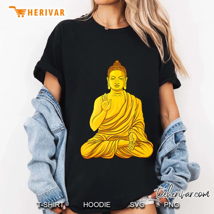 Buddha Buddhism Buddhist Lama Religion Cool Faith Hoodie