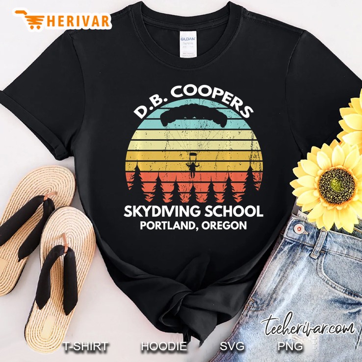 D. B. Coopers Skydiving School Portland, Oregon Shirt