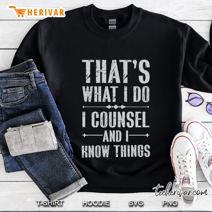 School Guidance Counselor Gift I Counsel Sweatshirt