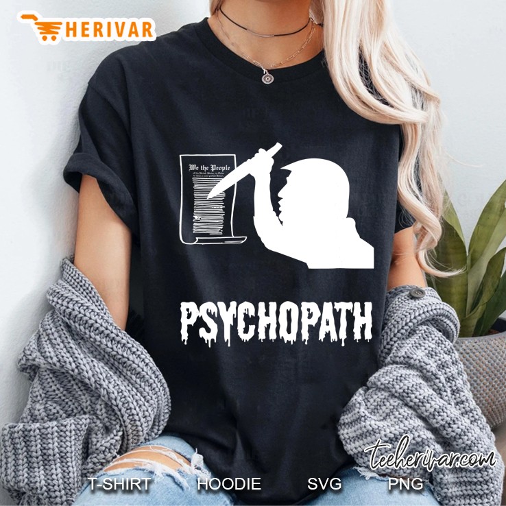 Trump Psychopath Constitution Hoodie