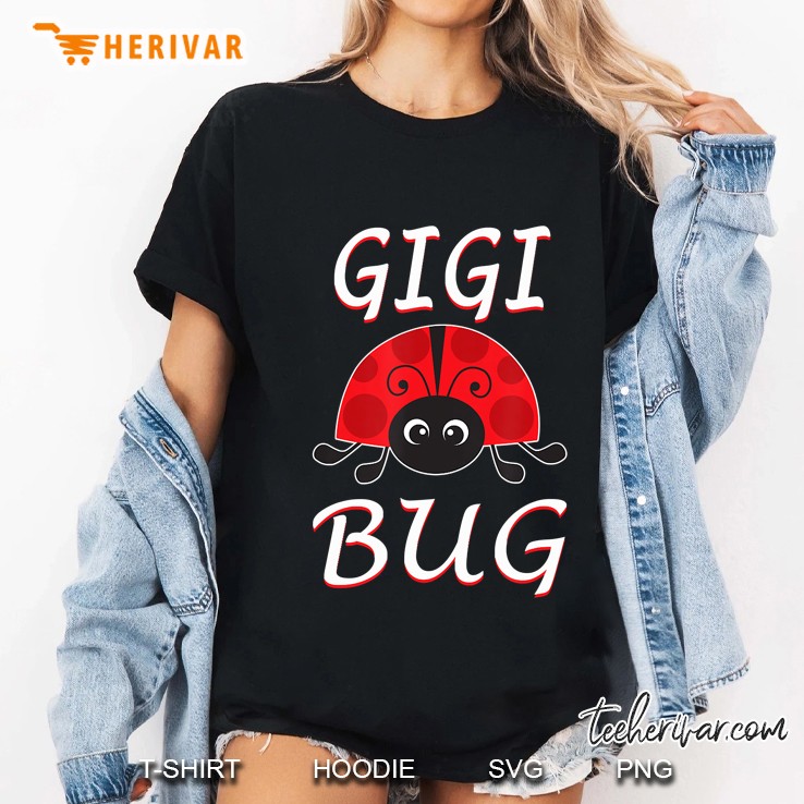 Gigi Bug Ladybug Grandma Ladies Tee