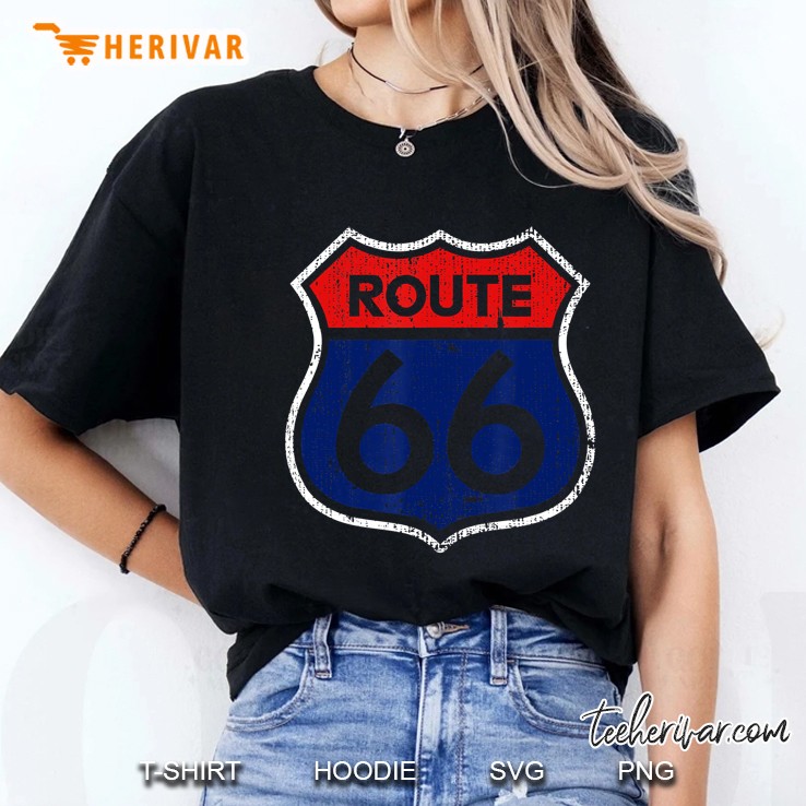 Historic Route 66 Graphic Hoodie