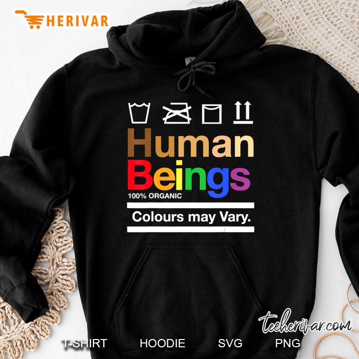 Human Beings 100 Organic Colours May Vary Hoodie