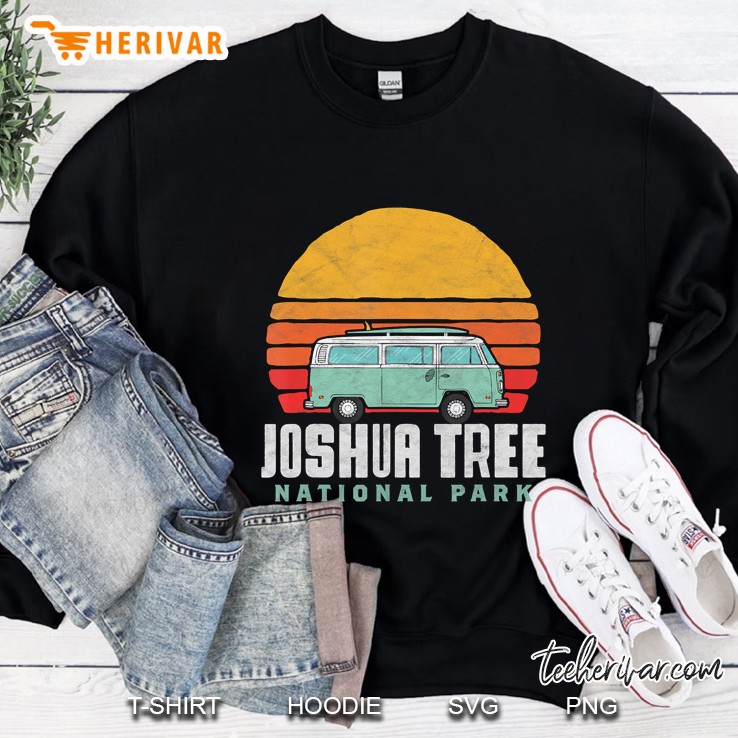 Joshua Tree National Park Hippie Van California Sweatshirt
