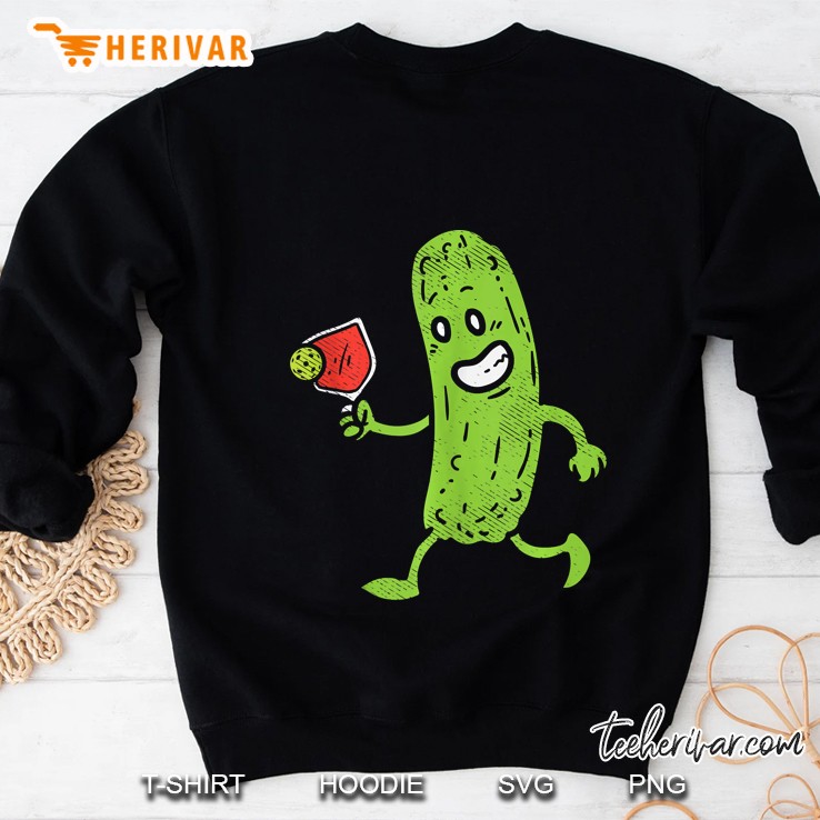 Pickle Drinking Pickleball Cocktail Funny Men Women Sweatshirt