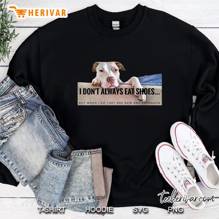 Stella The Pit Bull Reveals Her Good Taste In Shoes Sweatshirt