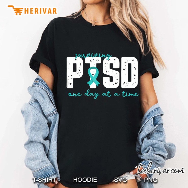Surviving Ptsd Support Awareness Ladies Tee