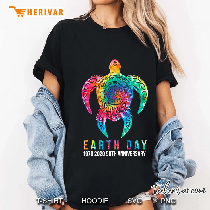 Tie Dye Turtle Lover Earth Day 2020 Costume Environmental Hoodie