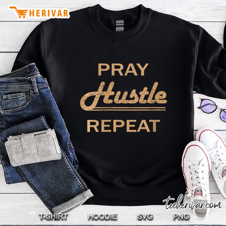 Womens Spiritual Entrepreneur Faith Firs Pray Hustle Repeat Mugs