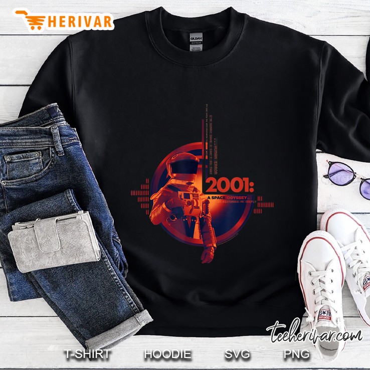 2001 A Space Odyssey Space Collage Sweatshirt