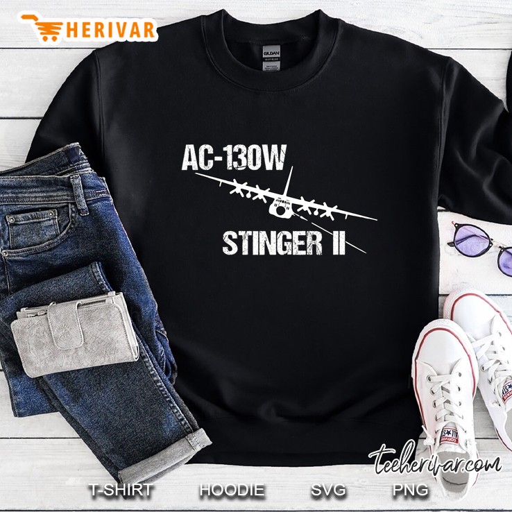 Ac-130W Stinger Ii Gunship Air Force Pilot- Funny Aviation Sweatshirt