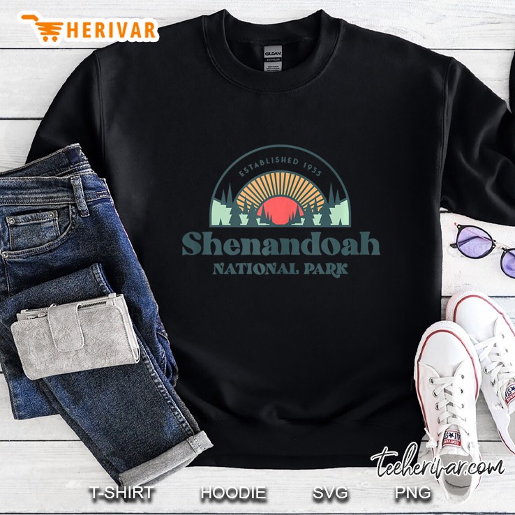 Family Vacation Shirt - Retro Shenandoah National Park Mugs