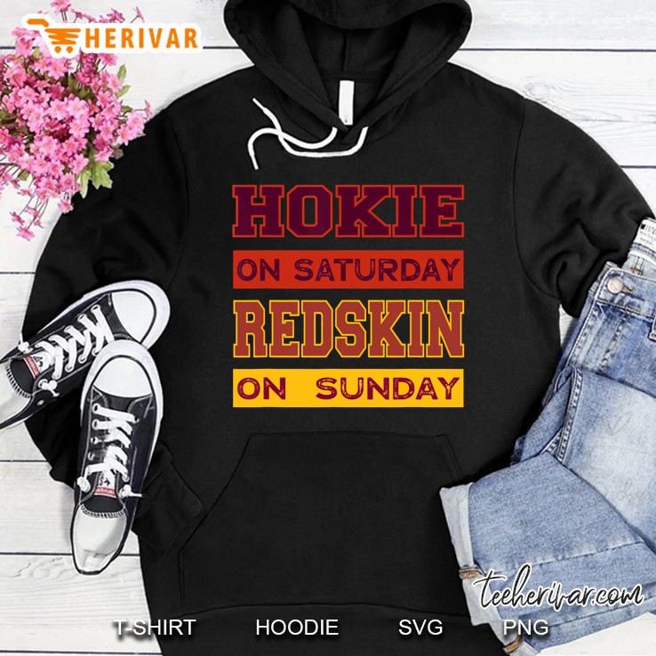 Hokie On Saturday Redskin On Sunday Washington Football Gift Mugs