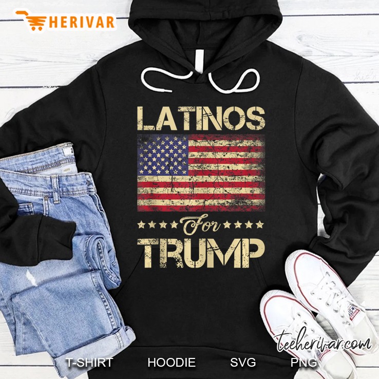 Latinos For Trump Stars And Stripes American Flag Tank Top Mugs