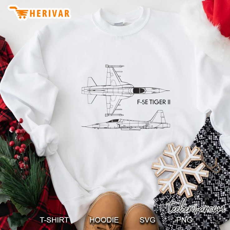 F-5E Tiger Ii Fighter Jet Plane Tshirt Gift Mugs