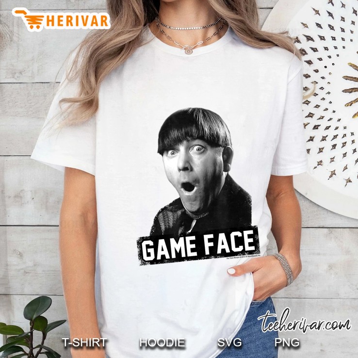 Tts- The Three Stooges Moe Game Face Hoodie