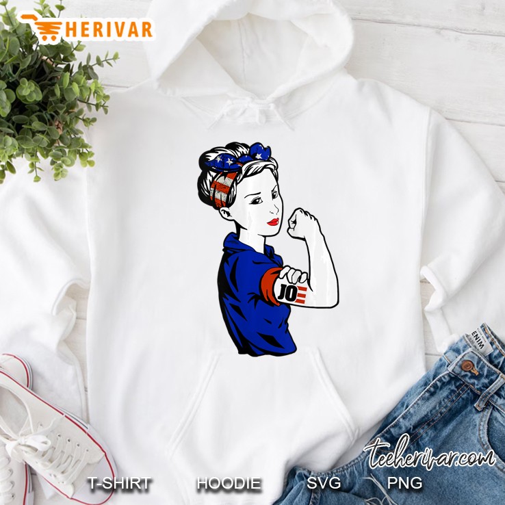 Womens Joe Biden Shirt Women Unbreakable Biden For President 2020 Hoodie